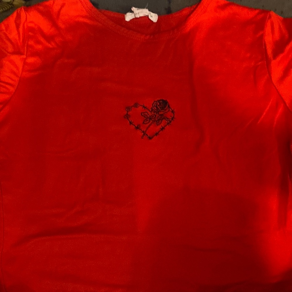 Very soft and bright red